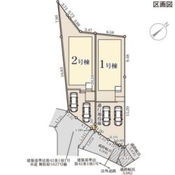 区画図　2号棟です