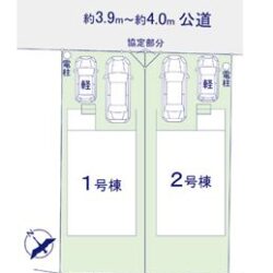 区画図　2号棟です地図
