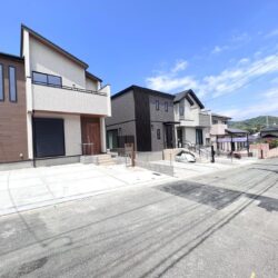 手前が2号棟です外観