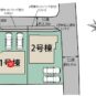 地図 区画図　1号棟です