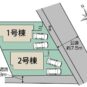 区画図　1号棟です