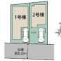 地図 区画図　2号棟です
