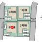 地図 区画図　1号棟です