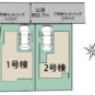 地図 区画図　1号棟です