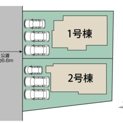 区画図　2号棟です