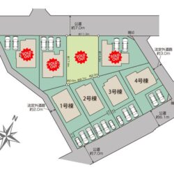 区画図　4号棟です