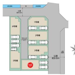 区画図　5号棟です