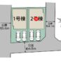 地図 区画図　2号棟です