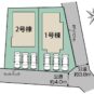 区画図　1号棟です