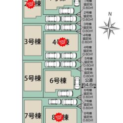 区画図　4号棟です