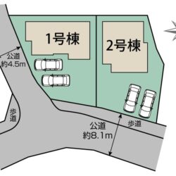 区画図　2号棟です