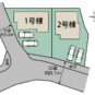 区画図　2号棟です