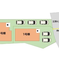 区画図　2号棟です