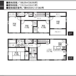 1号棟間取り図