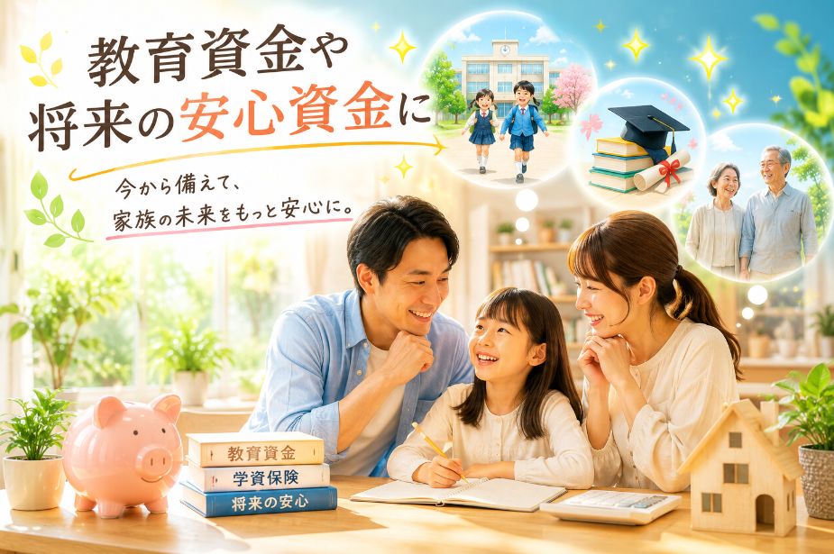 教育費や将来の安心資金