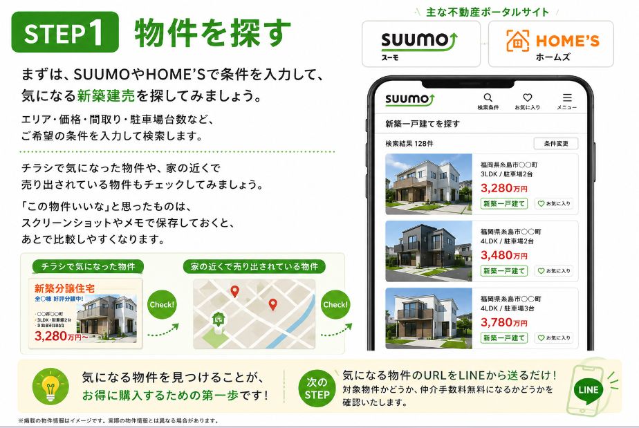 STEP1 物件を探す