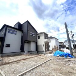 手前が4号棟です外観
