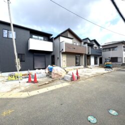 真ん中が2号棟です外観