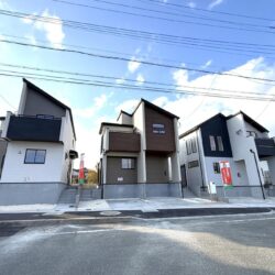 左側が3号棟です外観